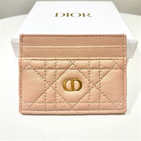 dior freesia card holder